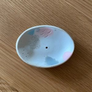 KNOTWORK LA by LINDA HSIAO Handmade Porcelain Inlay Incense Holder